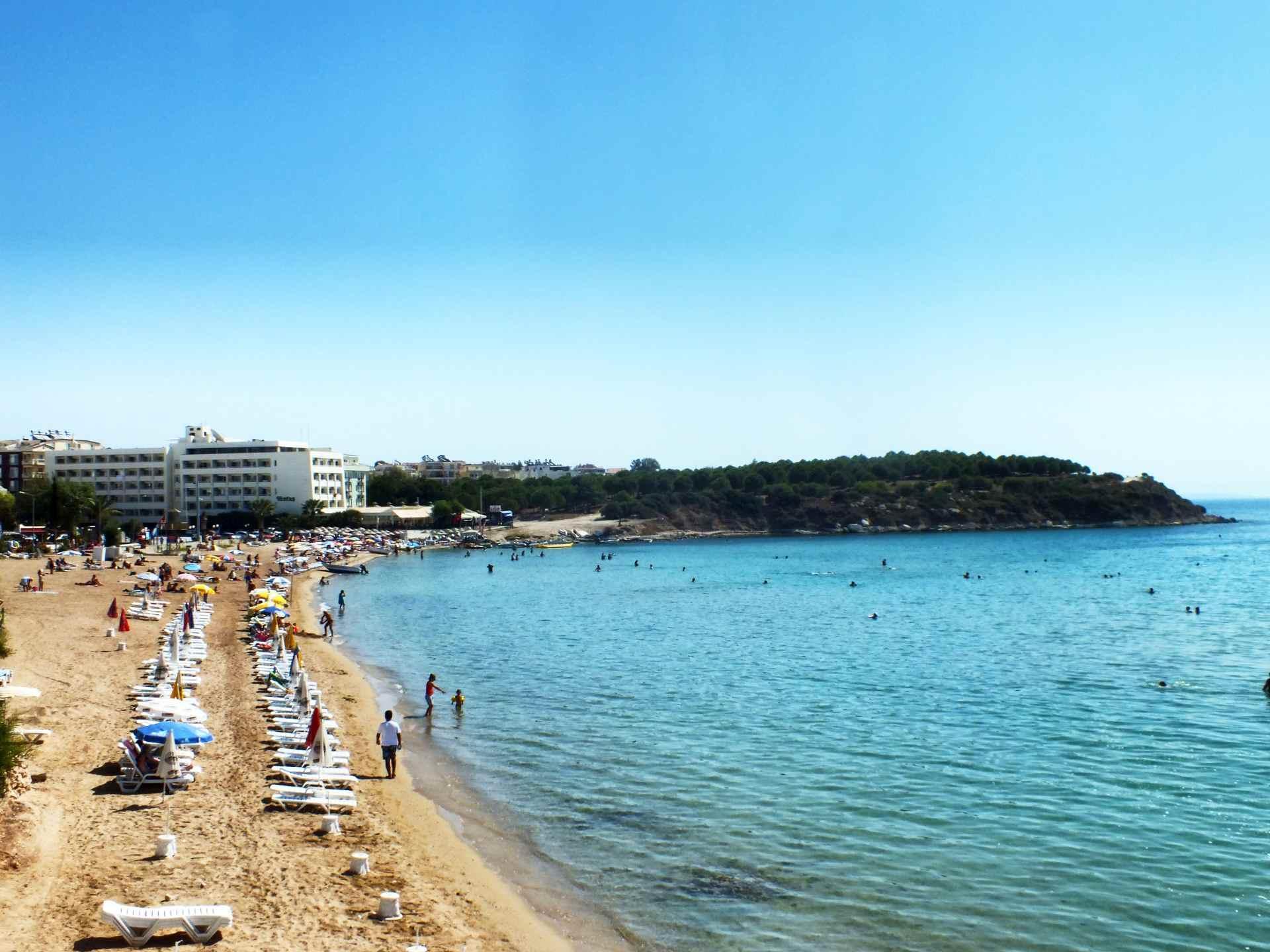 Tuntas Beach Hotel Altinkum Didim Esterno foto